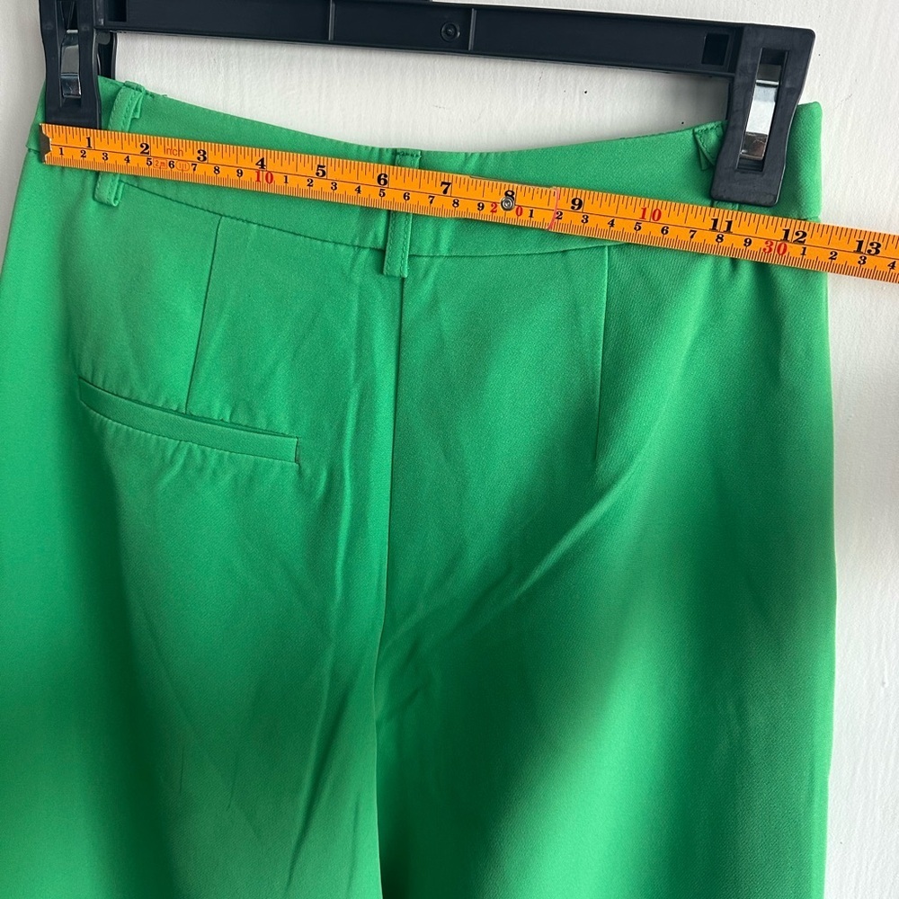 VILA Emerald Green Trousers - Picture 6 of 6